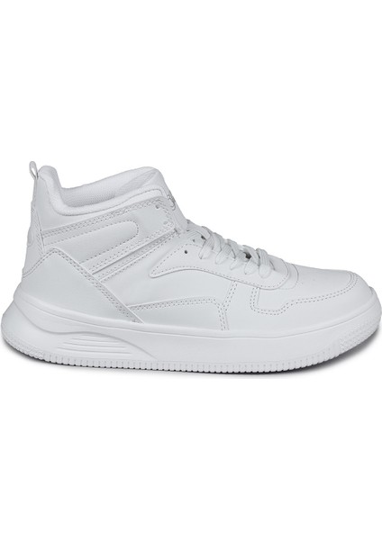 29100 Yüksek Bilekli Beyaz Kadın Sneaker Günlük Spor Ayakkabı