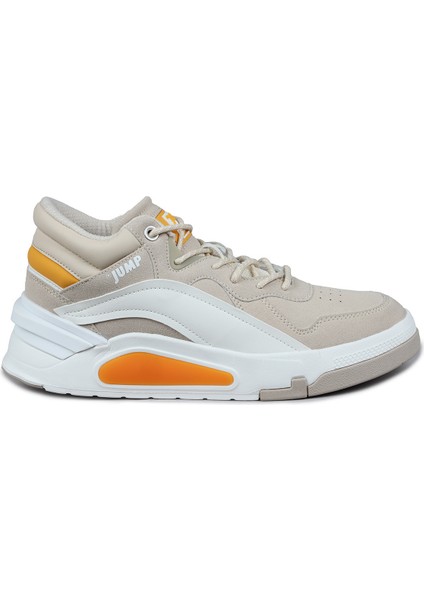 29103 Yüksek Bilekli Bej Erkek Sneaker Günlük Spor Ayakkabı
