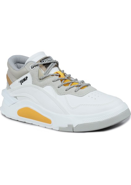 29103 Yüksek Bilekli Beyaz Erkek Sneaker Günlük Spor Ayakkabı