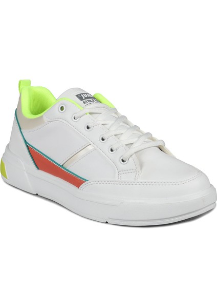 27792 Beyaz - Neon Yeşil Kadın Sneaker Günlük Spor Ayakkabı fiyatları