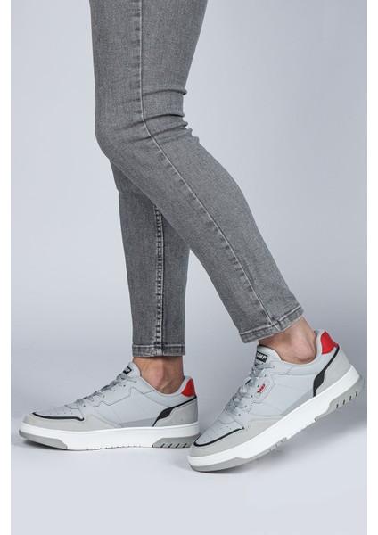 28662 Açık Gri - Kahverengi Erkek Sneaker Günlük Spor Ayakkabı modelleri