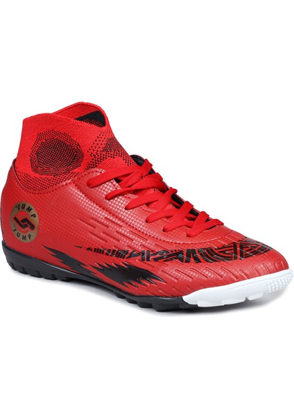 28366 Çoraplı Kırmızı Halı Saha Krampon Futbol Ayakkabısı fiyatları