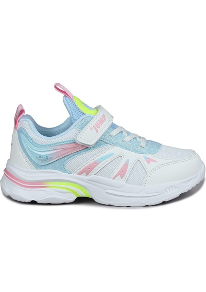 30053 Beyaz - Pembe Kız Çocuk Sneaker Günlük Spor Ayakkabı
