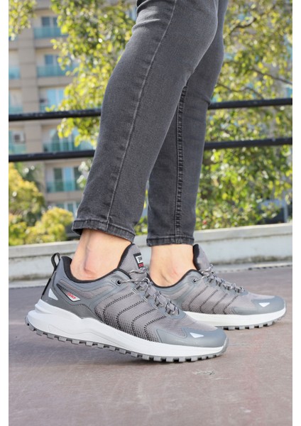 28679 Gri Erkek Su Geçirmez Outdoor Spor Ayakkabı