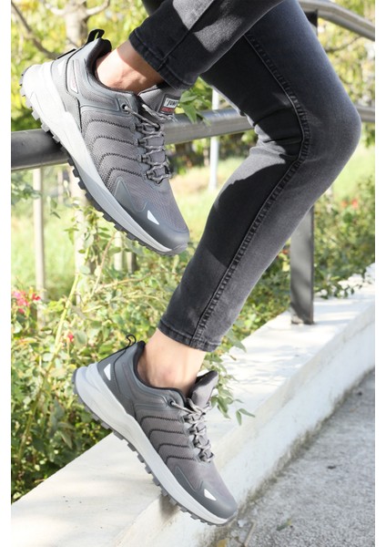 28679 Gri Erkek Su Geçirmez Outdoor Spor Ayakkabı
