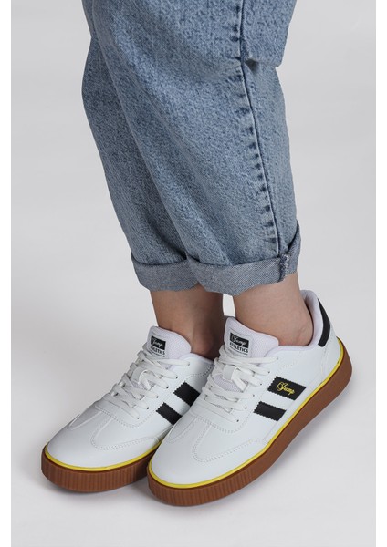 28146 Beyaz - Camel Kadın Sneaker Günlük Spor Ayakkabı fırsatları