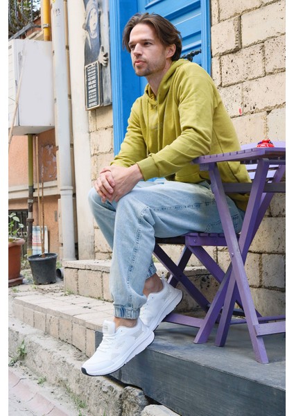27689 Beyaz Erkek Sneaker Günlük Spor Ayakkabı fırsatları