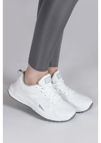 28099 Beyaz Kadın Sneaker Günlük Spor Ayakkabı