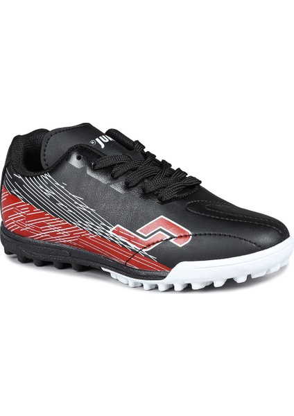 28116 Siyah - Kırmızı Halı Saha Çocuk Krampon Futbol Ayakkabısı fiyatları