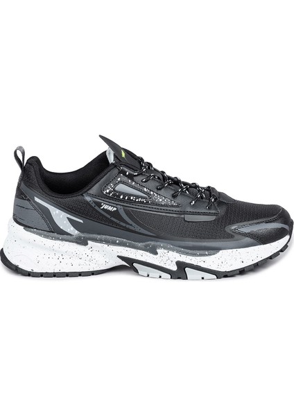29726 Siyah - Gri Erkek Sneaker Günlük Spor Ayakkabı