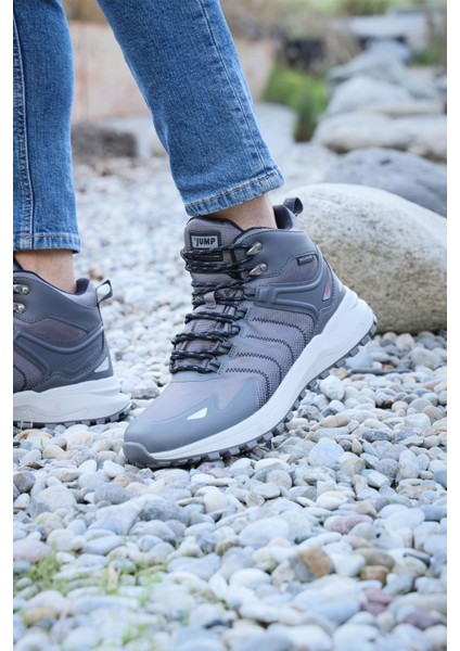 28680 Gri Erkek Su Geçirmez Outdoor Bot Spor Ayakkabı