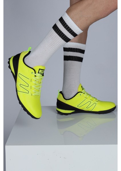 29112 Neon Yeşil Halı Saha Krampon Futbol Ayakkabısı