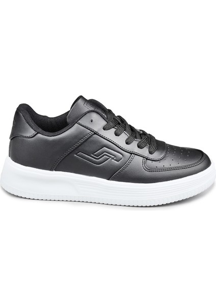 21516 Siyah - Beyaz Kadın Sneaker Günlük Spor Ayakkabı
