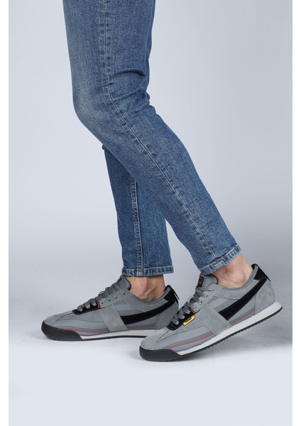 29072 Gri - Siyah Erkek Sneaker Günlük Spor Ayakkabı