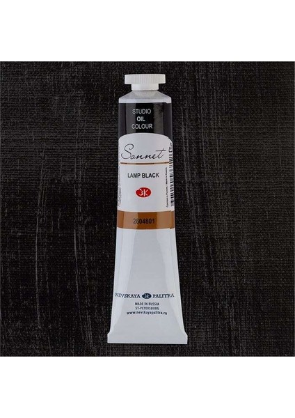 Sonnet Yağlı Boya 46 Ml. 801 Lamp Black