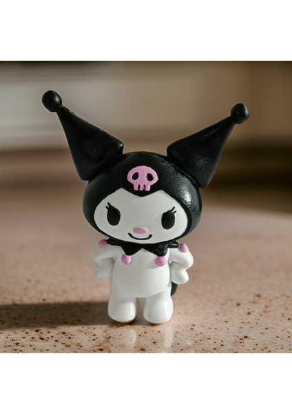 3D Layer Craft Hello Kitty Kahramanı Kuromi Figür 13 cm