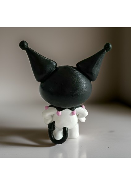 3D Layer Craft Hello Kitty Kahramanı Kuromi Figür 13 cm