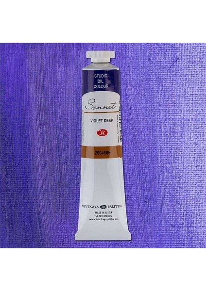 Sonnet Yağlı Boya 46 Ml. 606 Violet Deep