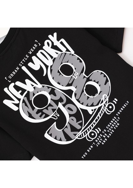 Erkek Çocuk T-Shirt - 16766 - Siyah fiyatları
