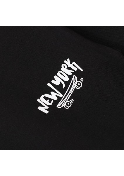 Erkek Çocuk T-Shirt - 16766 - Siyah modelleri