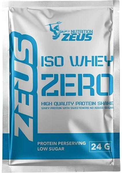 Zeus Nutrition Iso Zero Whey Protein 40 Şase - Çikolata - Aroma - Shaker