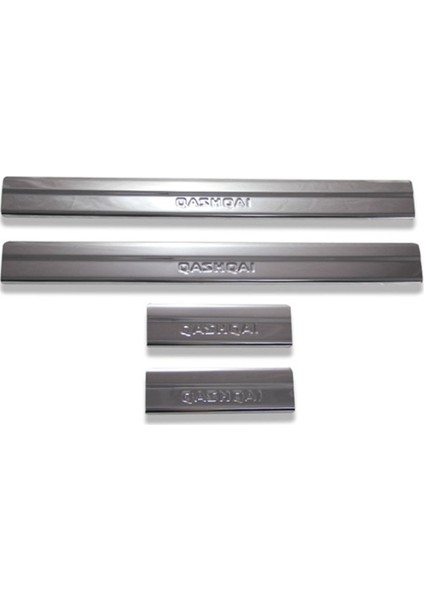 Kapı Eşiği Krom 4 Parça Qashqai Suv 2007-2014 Arası Modeller Için