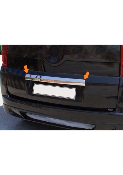 Bagaj Çıtası Tek Kapılı Krom Fiorino Mini Van Mpv 2007 ve Sonrası Modeller Için