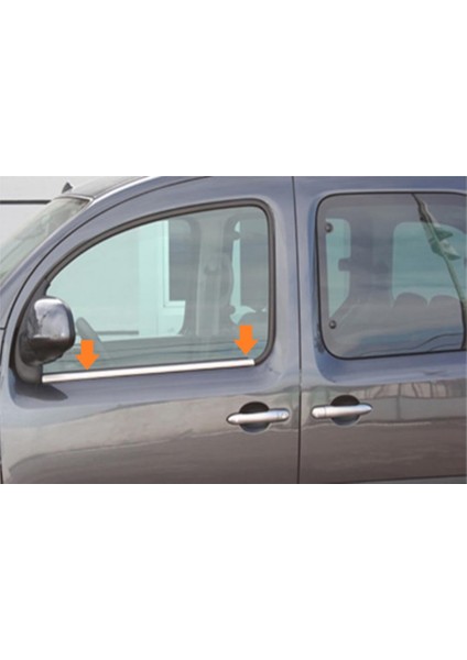 Cam Çıtaları Krom 2 Parça Citan Panel Van Lav 2013 ve Sonrası Modeller Için