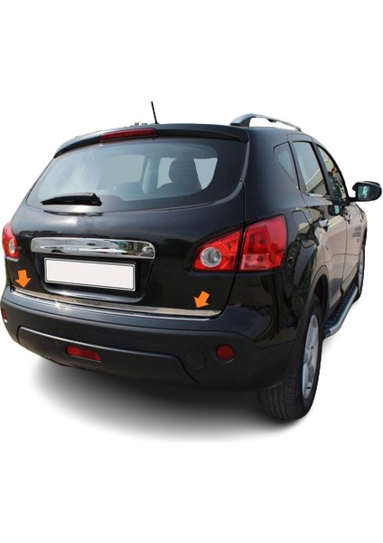 Bagaj Alt Çıta Krom Qashqai Suv 2007-2014 Arası Modeller Için