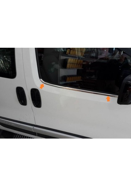 Cam Çıtaları Krom 2 Parça Bipper Mini Van Lav 2008 ve Sonrası Modeller Için