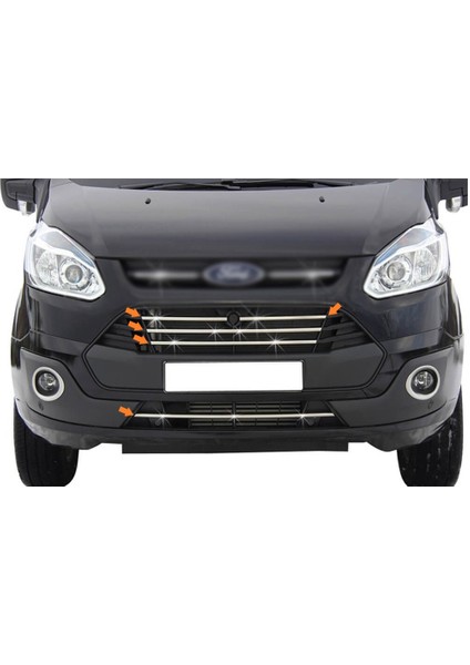 Ön Tampon Çıtası Krom 5 Parça Tourneo Custom Van 2012-2017 Arası Modeller Için fiyatları