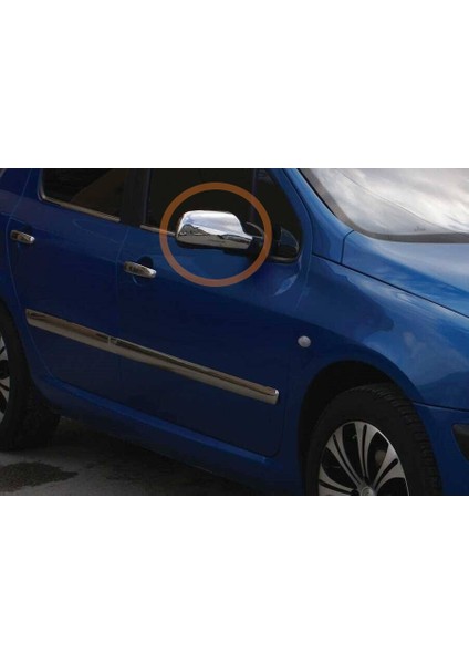 Ayna Kapağı Krom 2 Parça 307 Comfort Coupe 2001-2008 Arası Modeller Için