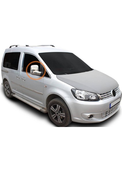 Ayna Kapağı Abs Krom 2 Parça Caddy Mini Van 2010-2014 Arası Modeller Için