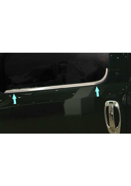 Cam Çıtaları Krom 4 Parça Doblo Panel Van Lav 2010 ve Sonrası Modeller Için