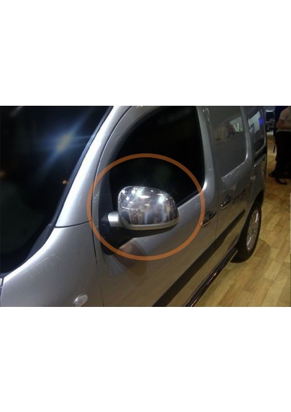 Ayna Kapağı Abs Krom 2 Parça Kangoo Mini Van Lav 2013 ve Sonrası Modeller Için