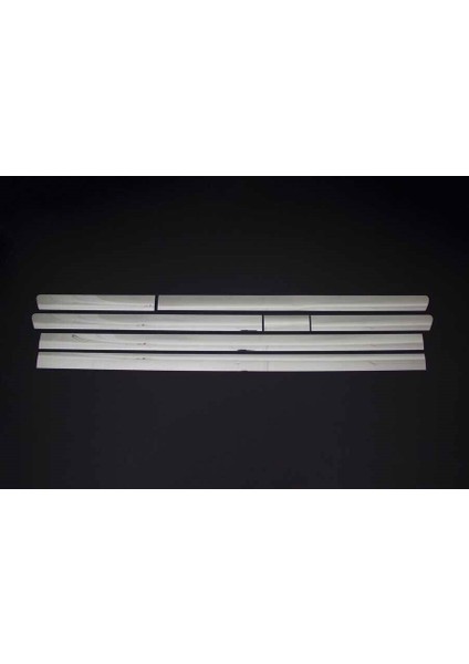 Yan Kapı Çıtası Uzun Şase Krom 7 Parça T6 Transporter Van 2015 ve Sonrası Modeller Için