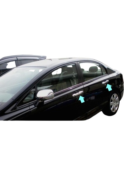 Kapı Kolu Krom 4 Kapı Civic Sd 2006-2011 Arası Modeller Için fiyatları