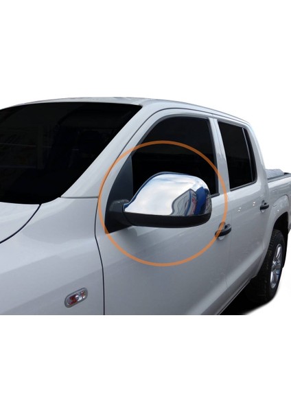 Ayna Kapağı Krom 2 Parça Amarok Pikap 2010 ve Sonrası Modeller Için