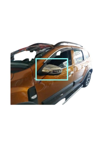 Ayna Kapağı Abs Krom 2 Parça Duster Suv 2018 ve Sonrası Modeller Için