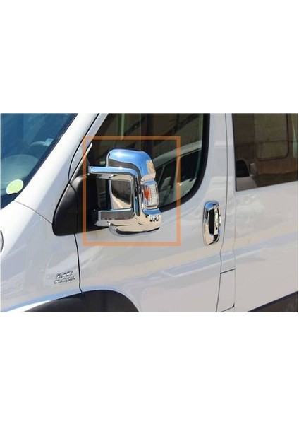 Ayna Kapağı Abs Krom 2 Parça Ducato Van 2006 ve Sonrası Modeller Için