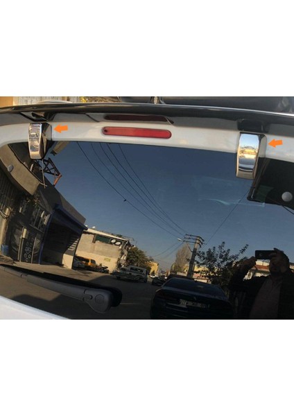 Bagaj Cam Menteşe Kapağı Krom 2 Parça Combo E Mini Van 2019 ve Sonrası Modeller Için