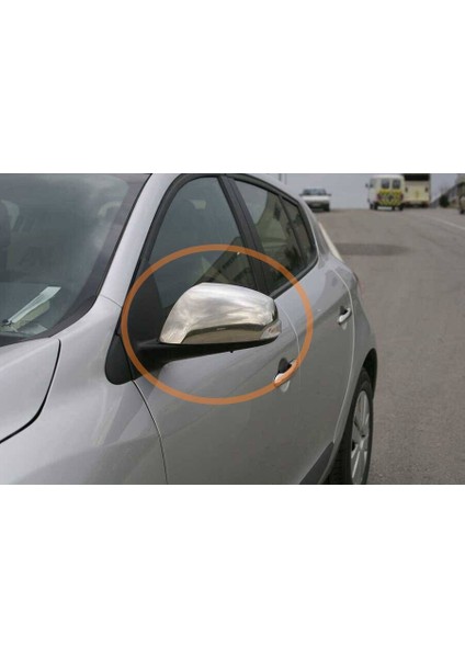 Ayna Kapağı Krom 2 Parça Megane Sw 2010-2016 Arası Modeller Için