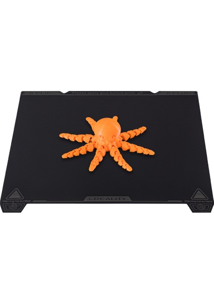 Creality K1 Max Pürüzsüz Peı Tabla 315X310 - Esnek Manyetik Yapıştırma Hariç fiyatları