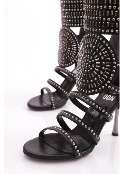 K1001 Kadin Troklu Topuklu Abiye Ayakkabi fırsatları