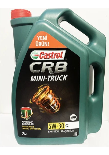 Crb Mini-Truck 5W-30 C2 7 Litre Motor Yağı ( Üretim Yılı: 2024 )