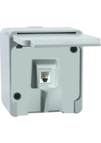 RJ11 Telefon Prizi Tekli Kapaklı Schneıder NML4100133