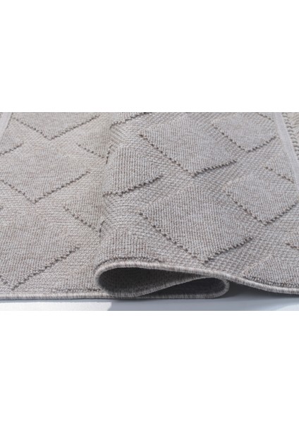 Trail Koleksiyonu 7506 Tozsuz Örgü Desenli Antre Oturma Odası Salon Mutfak Balkon Halı Yolluk fiyatları