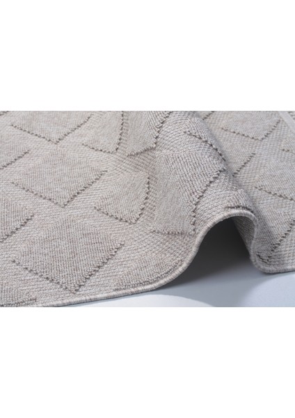 Trail Koleksiyonu 7506 Tozsuz Örgü Desenli Antre Oturma Odası Salon Mutfak Balkon Halı Yolluk modelleri