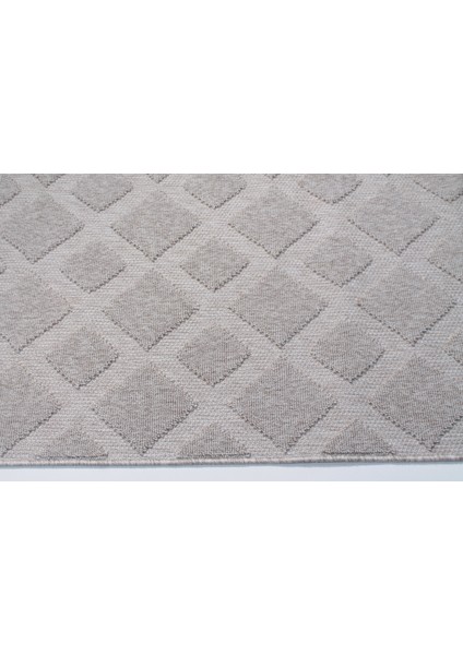 Trail Koleksiyonu 7506 Tozsuz Örgü Desenli Antre Oturma Odası Salon Mutfak Balkon Halı Yolluk indirimleri