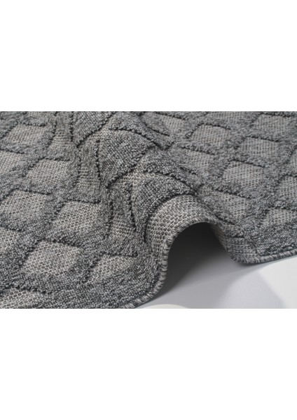 Trail Koleksiyonu 7512 Tozsuz Örgü Desenli Antre Oturma Odası Salon Mutfak Balkon Halı Yolluk modelleri